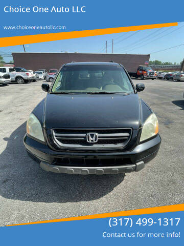 2005 Honda Pilot for sale at Choice One Auto LLC in Beech Grove IN