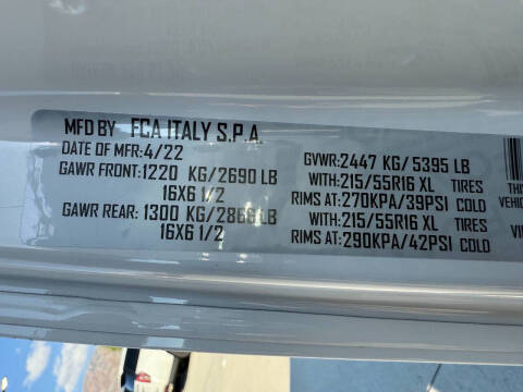 2022 RAM ProMaster City