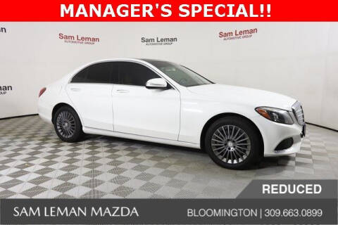 2015 Mercedes-Benz C-Class for sale at Sam Leman Mazda in Bloomington IL