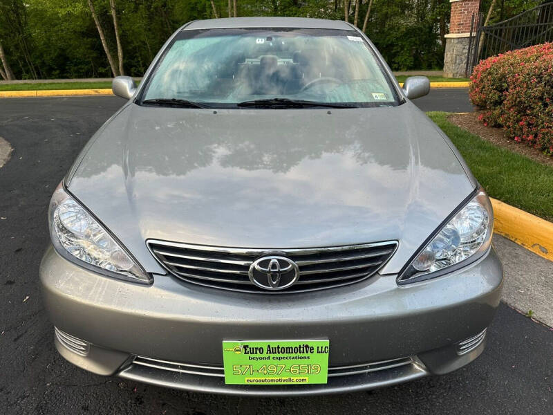 2005 Toyota Camry for sale at Euro Automotive LLC in Falls Church VA