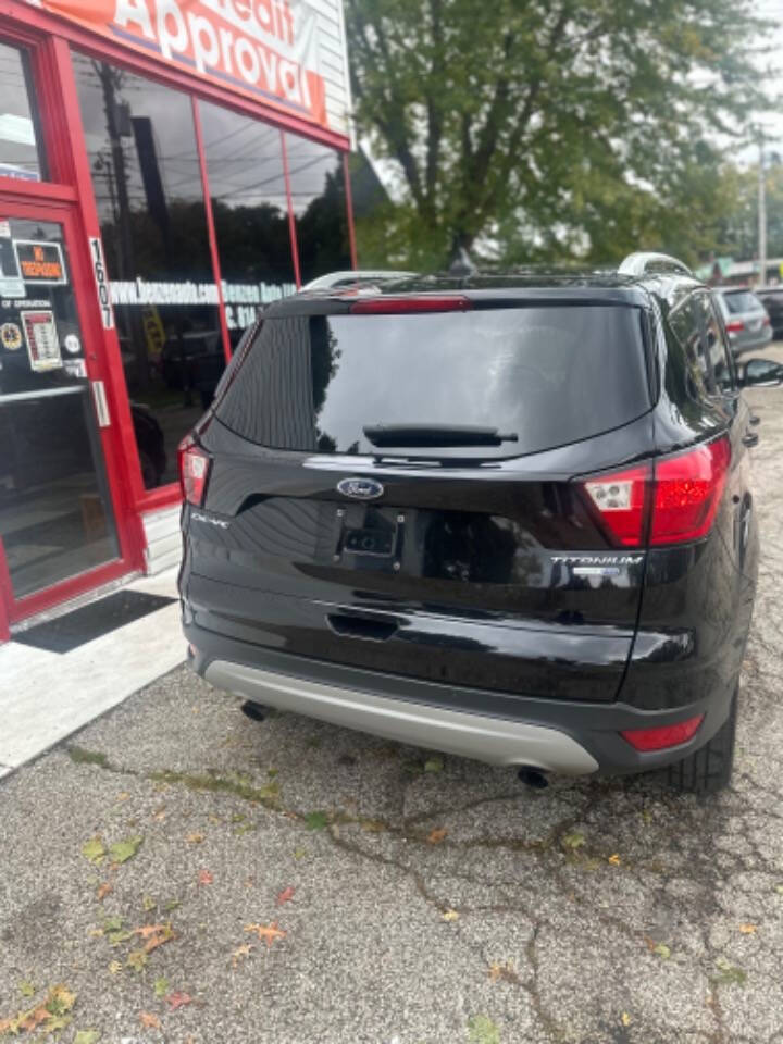 2019 Ford Escape for sale at BENZEN AUTO LLC in Ashtabula, OH