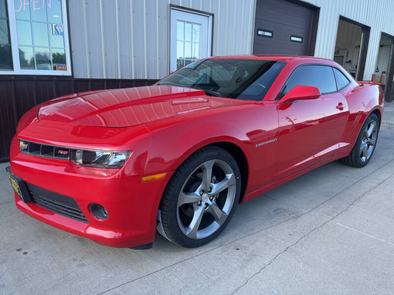 Used 2014 Chevrolet Camaro 1LT with VIN 2G1FB1E39E9302213 for sale in Dakota City, NE