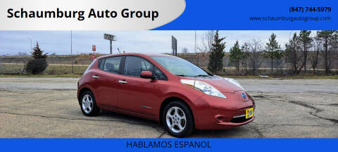 2013 Nissan LEAF for sale at Schaumburg Auto Group in Addison IL