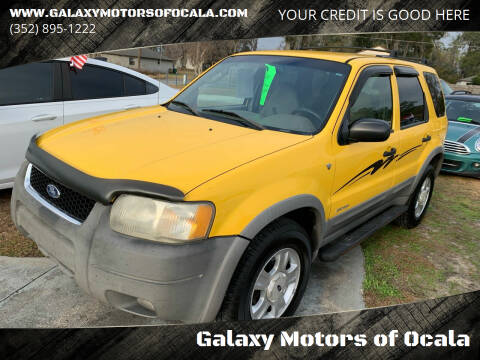 2001 Ford Escape for sale at Galaxy Motors of Ocala in Ocala FL