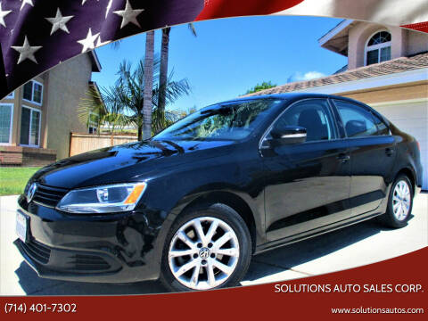 2011 Volkswagen Jetta for sale at Solutions Auto Sales Corp. in Orange CA