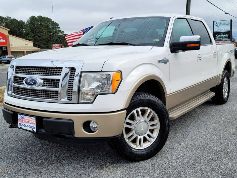 2012 Ford F-150 for sale at USA 1 Autos in Smithfield VA