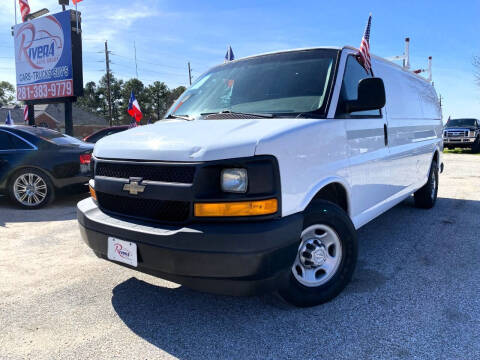 2017 Chevrolet Express for sale at Rivera Auto Group in Spring TX