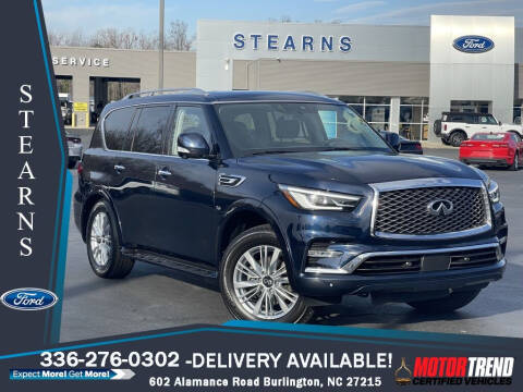 2020 Infiniti QX80 for sale at Stearns Ford in Burlington NC