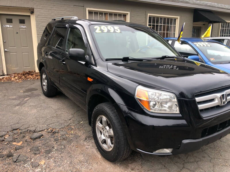 2006 Honda Pilot for sale at MILL STREET AUTO SALES LLC in Vernon CT