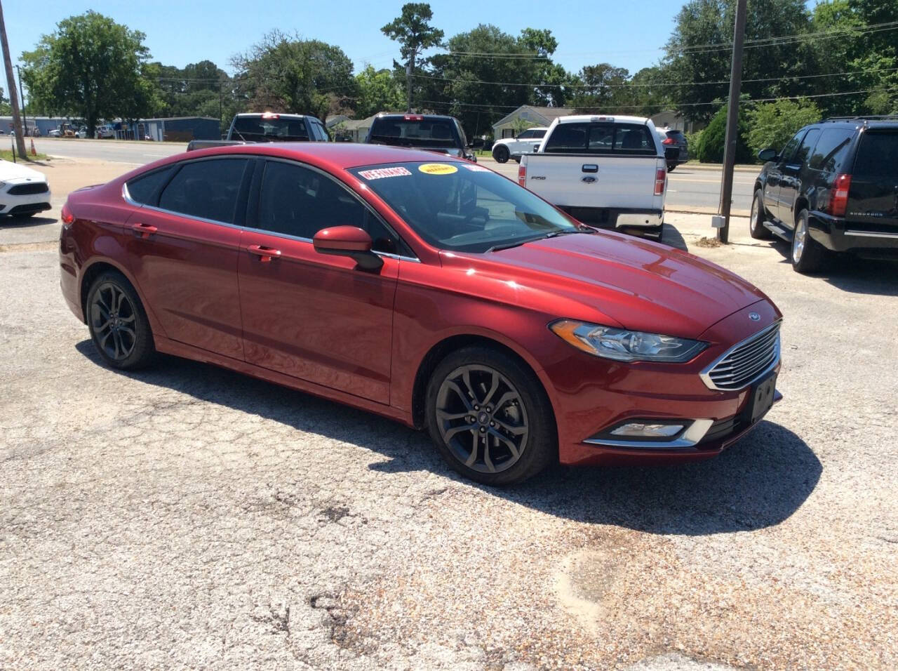 2018 Ford Fusion for sale at SPRINGTIME MOTORS in Huntsville, TX