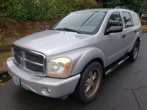 2005 Dodge Durango for sale at KC Cars Inc. in Portland OR