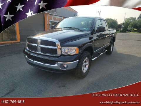 2004 Dodge Ram Pickup 1500 for sale at Lehigh Valley Truck n Auto LLC. in Schnecksville PA