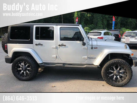 2008 Jeep Wrangler Unlimited for sale at Buddy's Auto Inc in Pendleton SC