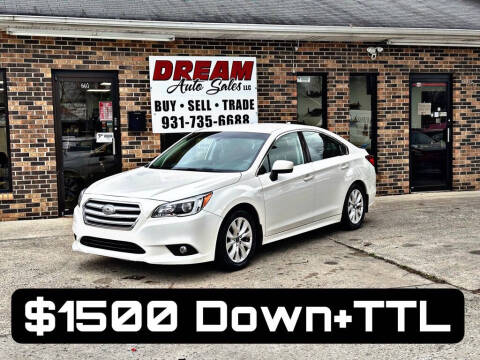 2017 Subaru Legacy for sale at Dream Auto Sales LLC in Shelbyville TN