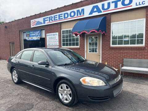 2013 Chevrolet Impala for sale at FREEDOM AUTO LLC in Wilkesboro NC