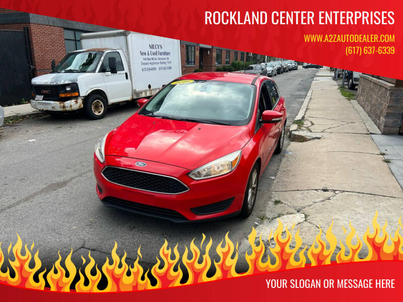2016 Ford Focus for sale at Rockland Center Enterprises in Boston MA