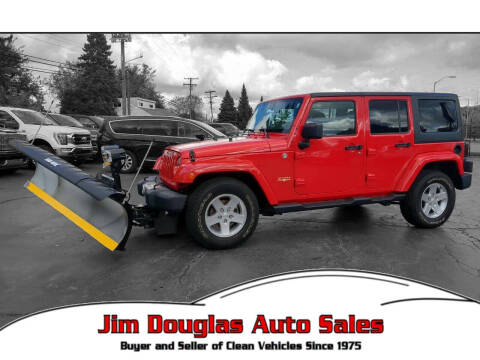 2015 Jeep Wrangler Unlimited for sale at Jim Douglas Auto Sales in Pontiac MI