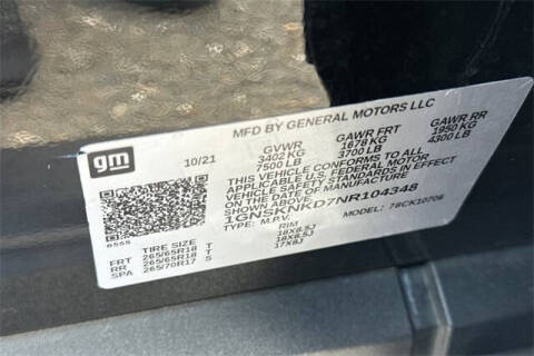 2022 Chevrolet Tahoe LT