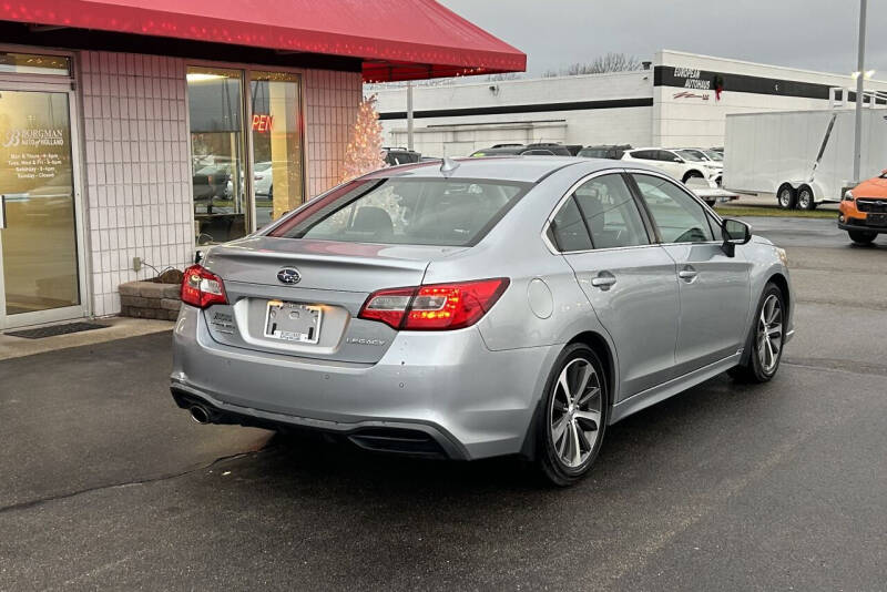 Used 2018 Subaru Legacy Limited with VIN 4S3BNAN6XJ3010712 for sale in Grandville, MI