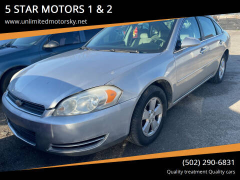 2008 Chevrolet Impala for sale at 5 STAR MOTORS 1 & 2 in Louisville KY
