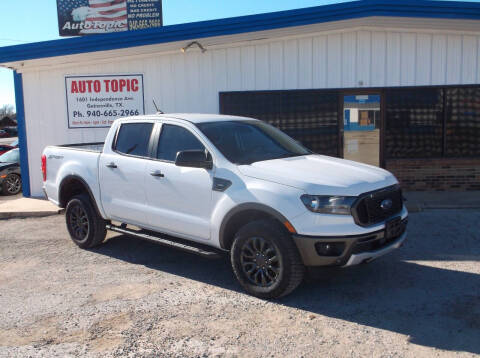 2019 Ford Ranger for sale at AUTO TOPIC in Gainesville TX