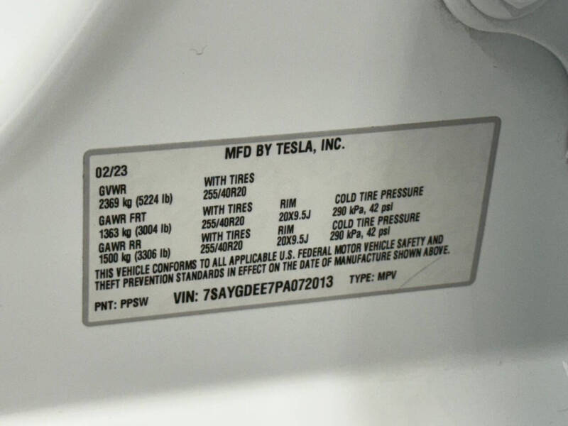 2023 Tesla Model Y Long Range