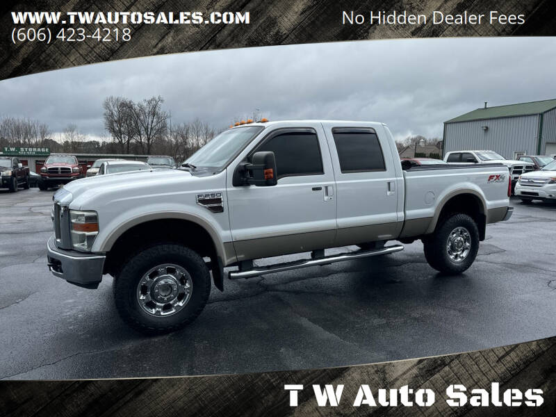 2010 Ford F-250 Super Duty for sale at T W Auto Sales in Science Hill KY