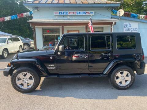 2010 Jeep Wrangler Unlimited for sale at Elite Auto Sales Inc in Front Royal VA