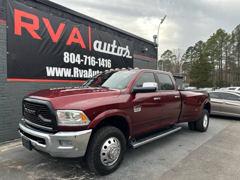 2018 RAM 3500 for sale at RVA Automotive Group in Richmond VA