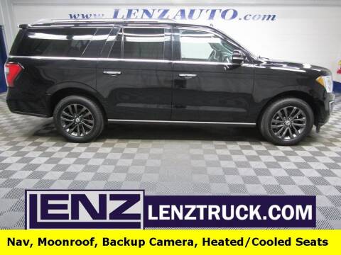 2021 Ford Expedition MAX for sale at LENZ TRUCK CENTER in Fond Du Lac WI