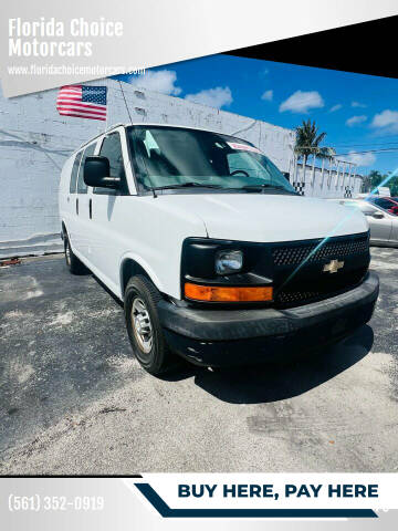 2014 Chevrolet Express for sale at Florida Choice Motorcars in Riviera Beach FL