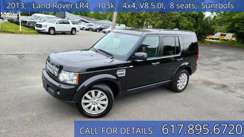 2013 Land Rover LR4 for sale at Carlot Express in Stow MA