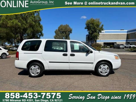 2008 Chevrolet Uplander for sale at Online Auto Group Inc in San Diego CA