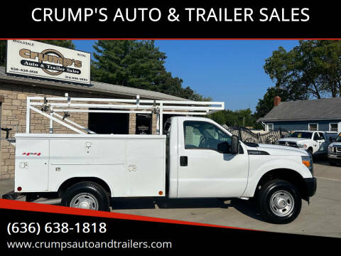 2012 Ford F-250 Super Duty for sale at CRUMP'S AUTO & TRAILER SALES in Crystal City MO