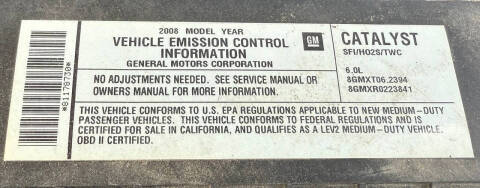 2012 GMC Savana 2500