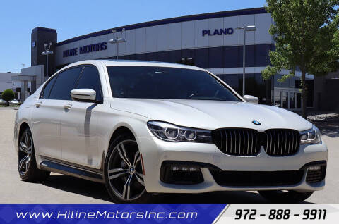 2018 BMW 7 Series for sale at HILINE MOTORS in Plano TX