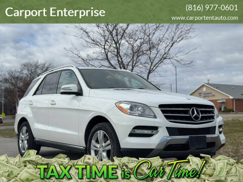 2014 Mercedes-Benz M-Class for sale at Carport Enterprise - 6336 State Ave in Kansas City KS