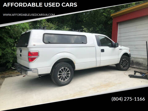 2010 Ford F-150 for sale at AFFORDABLE USED CARS in North Chesterfield VA