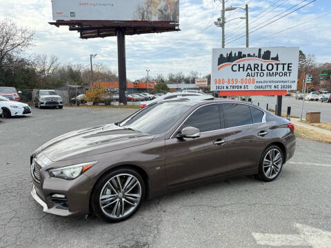 2015 Infiniti Q50 for sale at Charlotte Auto Import in Charlotte NC