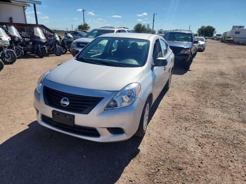 2014 Nissan Versa for sale at PYRAMID MOTORS - Fountain Lot in Fountain CO