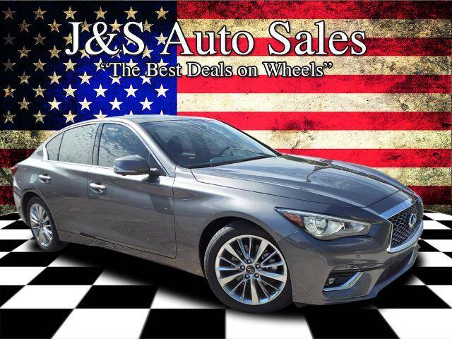 2021 Infiniti Q50 for sale at J & S Auto Sales in Clarksville TN