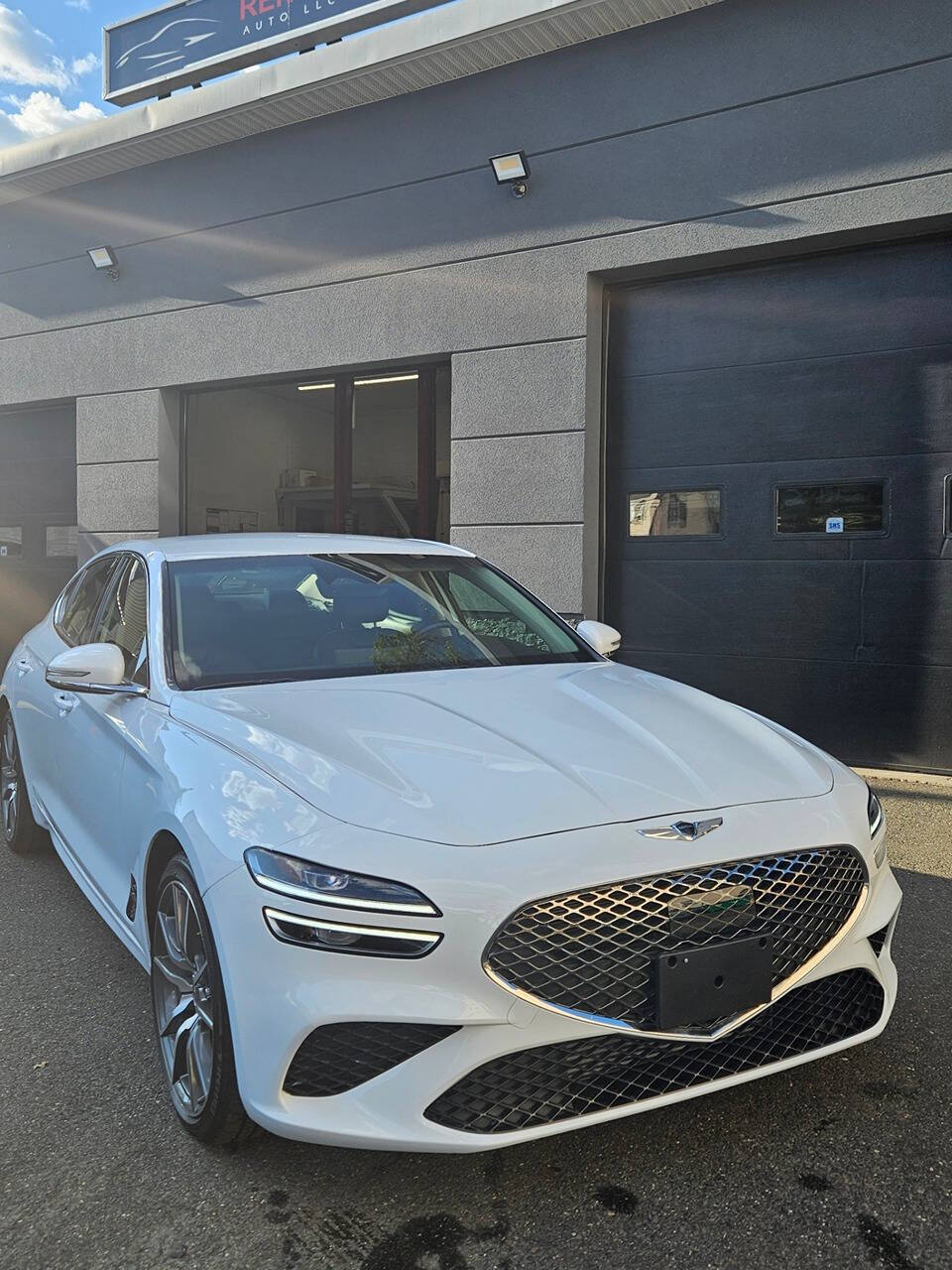 2023 Genesis G70 for sale at RENOS AUTO SALES LLC in Waterbury, CT