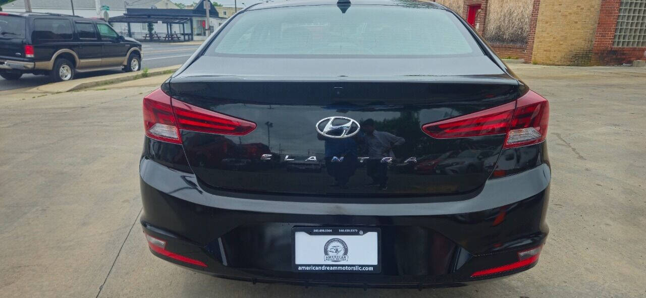 2019 Hyundai ELANTRA for sale at American Dream Motors in Winchester, VA