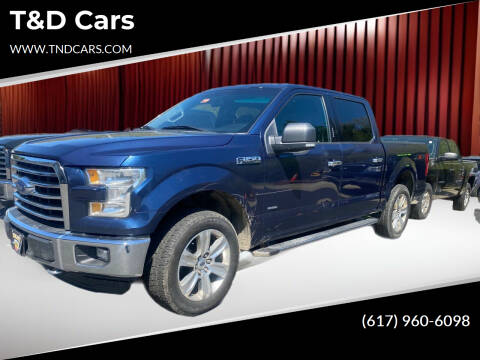 2016 Ford F-150 for sale at T&D Cars in Holbrook MA