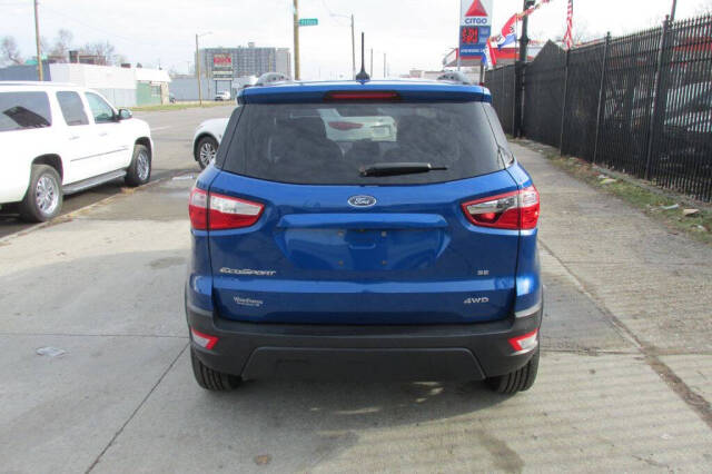 2018 Ford EcoSport for sale at United Car Company in Detroit, MI