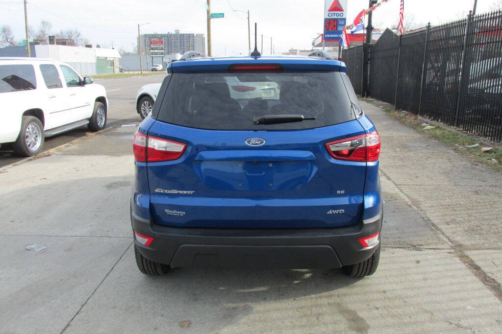 2018 Ford EcoSport for sale at United Car Company in Detroit, MI