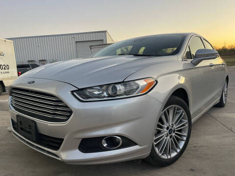 2016 Ford Fusion for sale at Hatimi Auto LLC in Buda TX