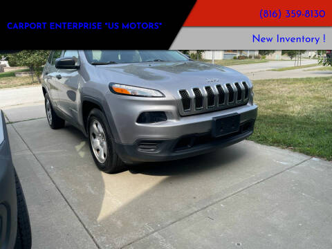 2017 Jeep Cherokee for sale at Carport Enterprise "US Motors" - Missouri in Kansas City MO