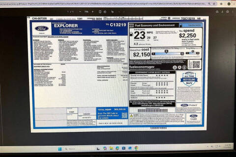 2026 Ford Explorer Platinum