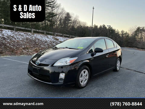 2011 Toyota Prius for sale at S & D Auto Sales in Maynard MA